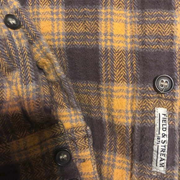 Men’s flannel shirt. Field and stream. - Picture 4 of 4
